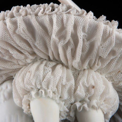 Балерина в классической пачке, кружевная, E. A. Muller, Германия, до 1927 г