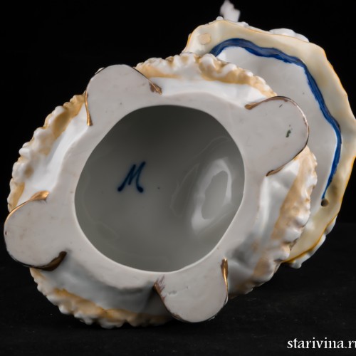 Танцовщица в сине-желтом платье, E. A. Muller, Германия, до 1927 г