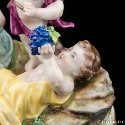 Путти с музыкальными инструментами, Volkstedt, Германия