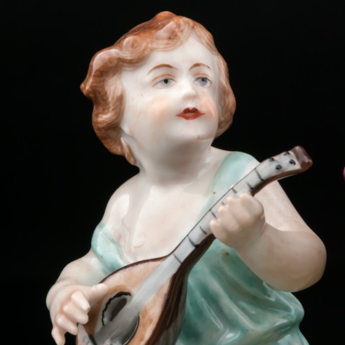 Путти с музыкальными инструментами, Volkstedt, Германия