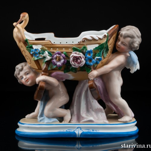Ангелочки с колыбелью, Scheibe-Alsbach, Германия, 19 в
