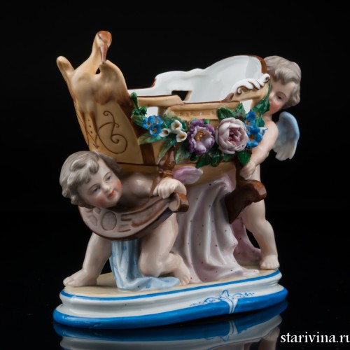 Ангелочки с колыбелью, Scheibe-Alsbach, Германия, 19 в