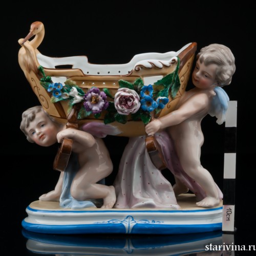 Ангелочки с колыбелью, Scheibe-Alsbach, Германия, 19 в