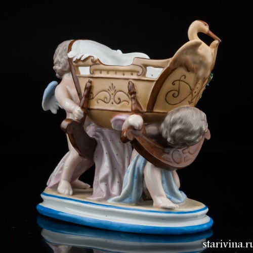Ангелочки с колыбелью, Scheibe-Alsbach, Германия, 19 в