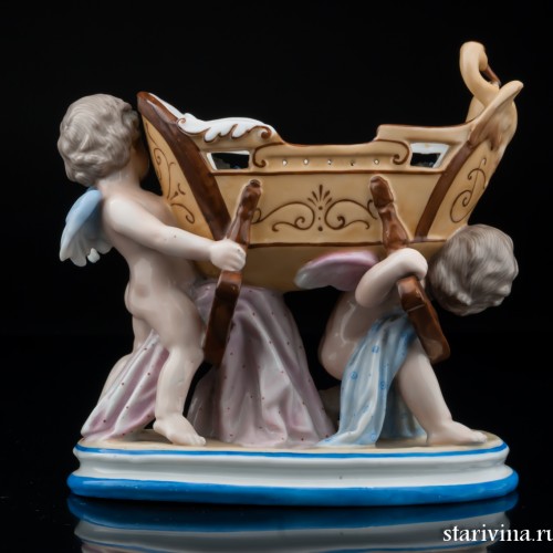 Ангелочки с колыбелью, Scheibe-Alsbach, Германия, 19 в