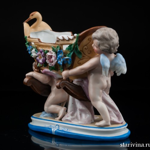 Ангелочки с колыбелью, Scheibe-Alsbach, Германия, 19 в