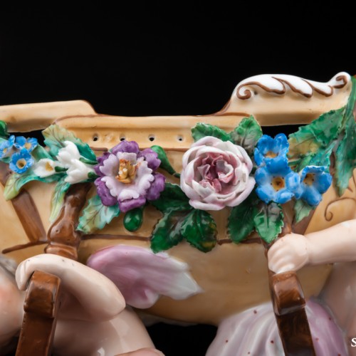 Ангелочки с колыбелью, Scheibe-Alsbach, Германия, 19 в