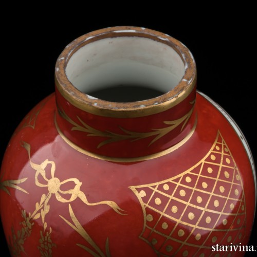 Фарфоровая Ваза, Франция, 19 в.