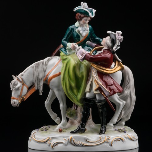 Пара на охоте, Scheibe-Alsbach, Германия, сер. 20 в