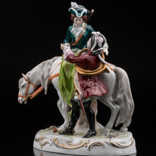 Пара на охоте, Scheibe-Alsbach, Германия, сер. 20 в