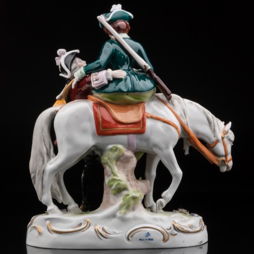 Пара на охоте, Scheibe-Alsbach, Германия, сер. 20 в