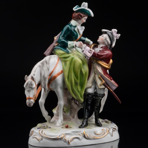 Пара на охоте, Scheibe-Alsbach, Германия, сер. 20 в