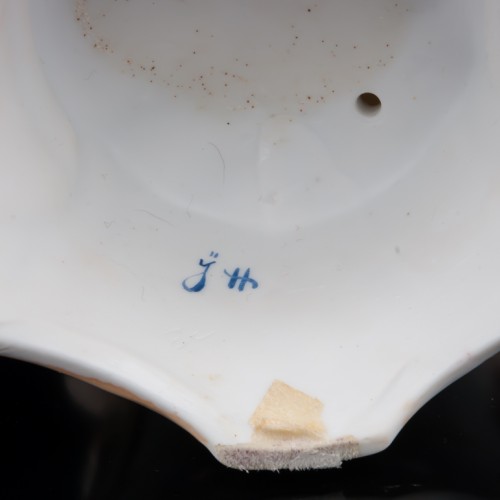 Дама в шляпке с корзинкой, Volkstedt, Германия, 19 в