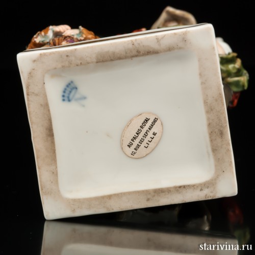 Нищенка с тремя детьми, Volkstedt, Германия, кон. 19 - нач. 20 вв