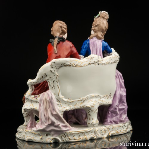 Пара на диване, Ernst Bohne Sohne, Германия, сер. 20 в