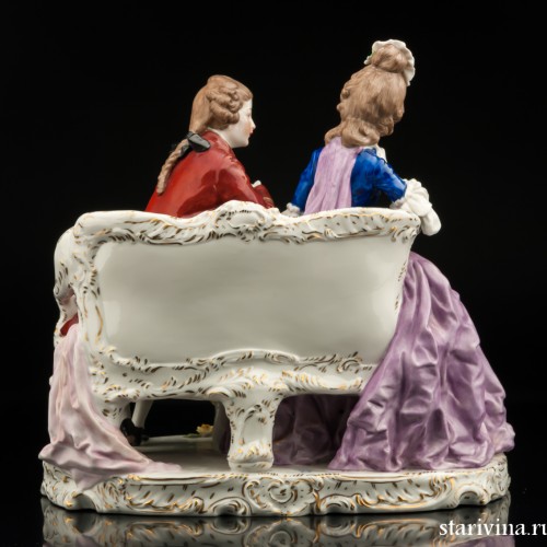 Пара на диване, Ernst Bohne Sohne, Германия, сер. 20 в