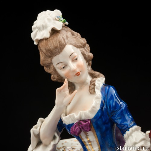 Пара на диване, Ernst Bohne Sohne, Германия, сер. 20 в