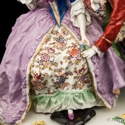 Пара на диване, Ernst Bohne Sohne, Германия, сер. 20 в