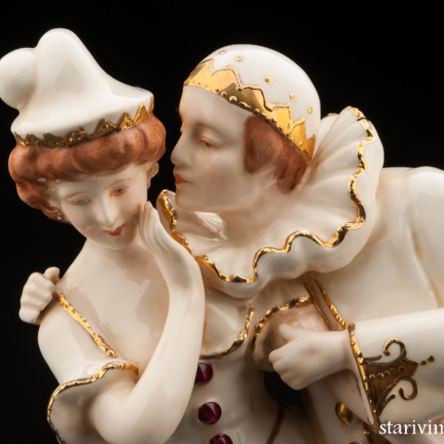 Пьеро и Коломбина, Royal Dux, Чехия