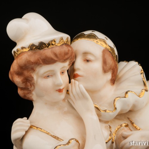 Пьеро и Коломбина, Royal Dux, Чехия