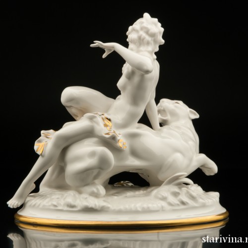 Ариадна (обнаженная на пантере), Hutschenreuther, Германия, 1928-38 гг