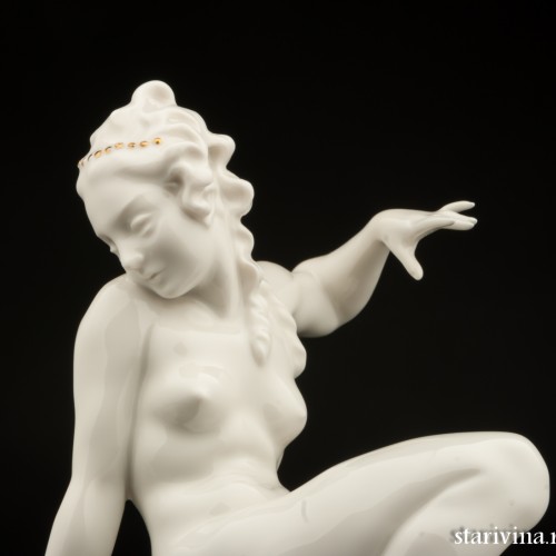 Ариадна (обнаженная на пантере), Hutschenreuther, Германия, 1928-38 гг