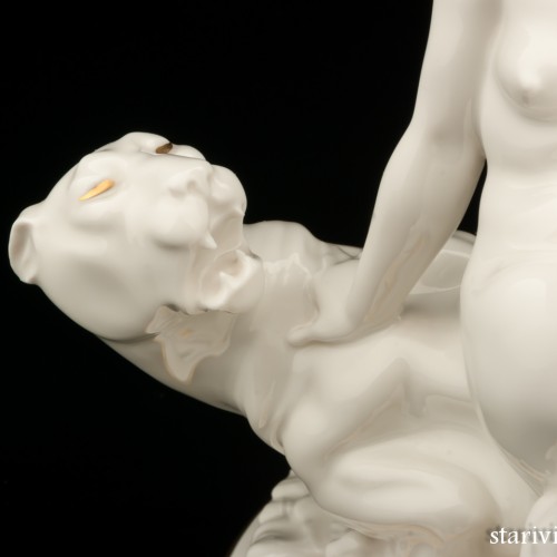 Ариадна (обнаженная на пантере), Hutschenreuther, Германия, 1928-38 гг