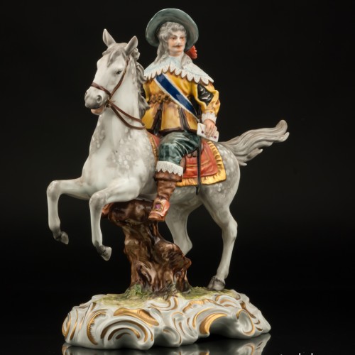 Арамис (кавалер с письмом на коне), Unterweissbach, Германия, 1960 гг