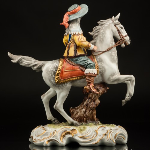 Арамис (кавалер с письмом на коне), Unterweissbach, Германия, 1960 гг