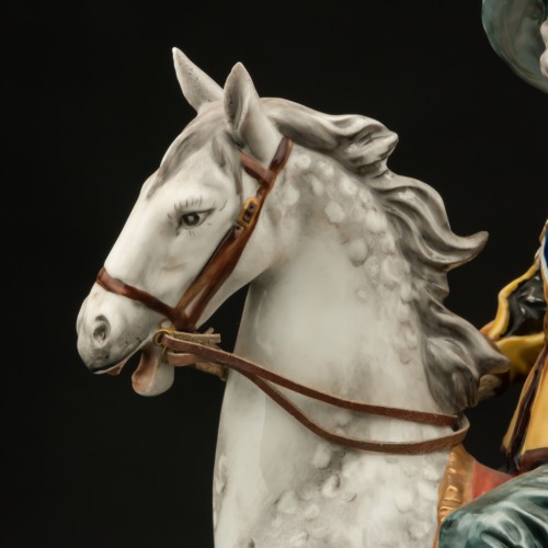 Арамис (кавалер с письмом на коне), Unterweissbach, Германия, 1960 гг