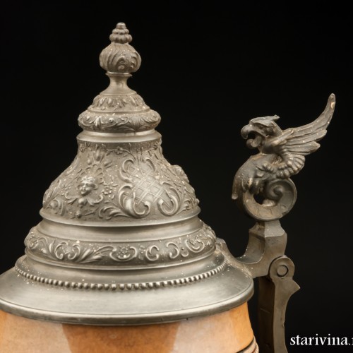 Кружка 1 л, Albert Jacob Thewalt, Германия, 1890-1910 гг