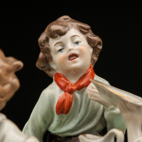 Дети за столом, Scheibe-Alsbach, Германия, сер. 20 в