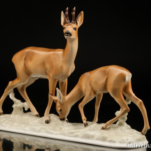 Олени, Hutschenreuther, Германия, 1938-55 гг