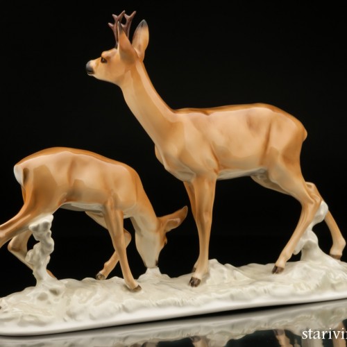 Олени, Hutschenreuther, Германия, 1938-55 гг