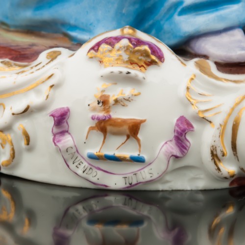 Пара в синих костюмах, Франция, 19 в