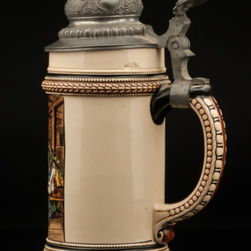 Кружка "Тирольская гостиная", 1/2 л, Германия, 1900 гг