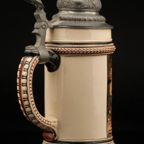 Кружка "Тирольская гостиная", 1/2 л, Германия, 1900 гг