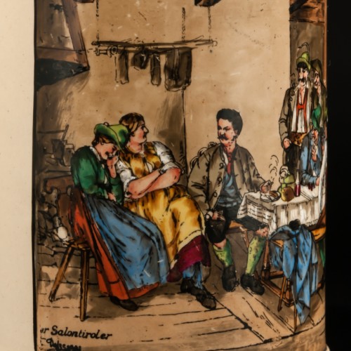 Кружка "Тирольская гостиная", 1/2 л, Германия, 1900 гг