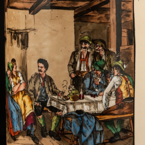 Кружка "Тирольская гостиная", 1/2 л, Германия, 1900 гг