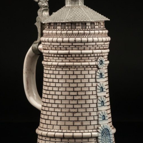 Кружка "Башня", 1/2 л, Theodor Wieseler, Германия, кон. 19 в