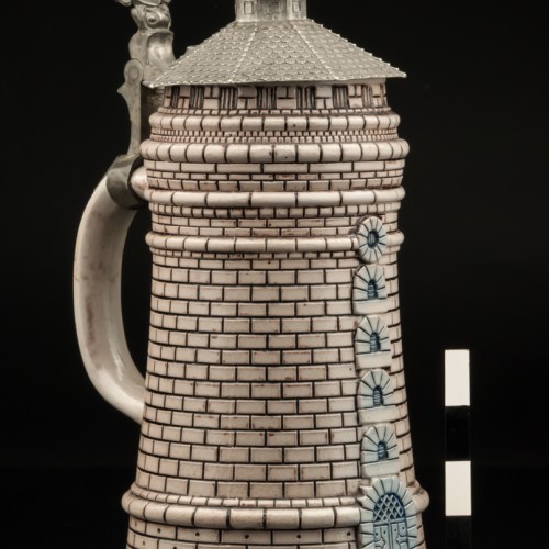 Кружка "Башня", 1/2 л, Theodor Wieseler, Германия, кон. 19 в