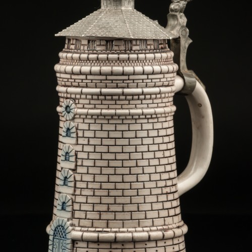 Кружка "Башня", 1/2 л, Theodor Wieseler, Германия, кон. 19 в