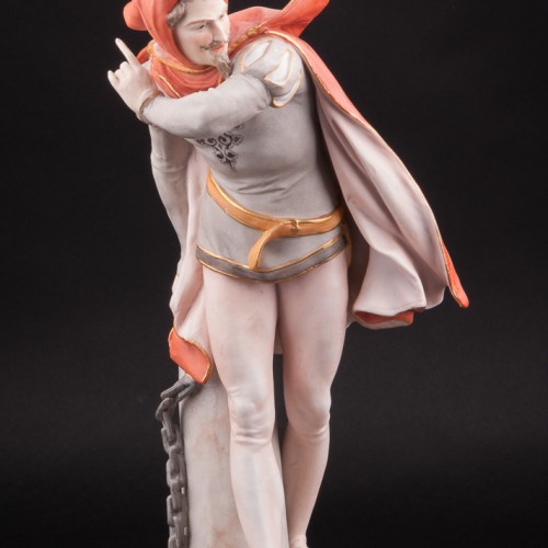 Статуэтка из фарфора Мефистофель, Германия, кон. 19 - нач. 20 вв.