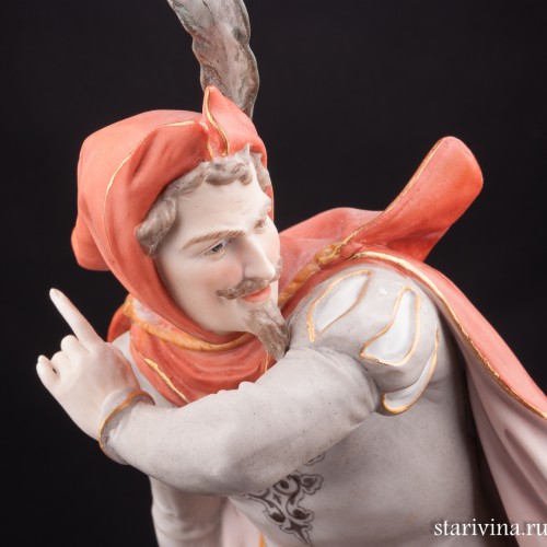 Статуэтка из фарфора Мефистофель, Германия, кон. 19 - нач. 20 вв.