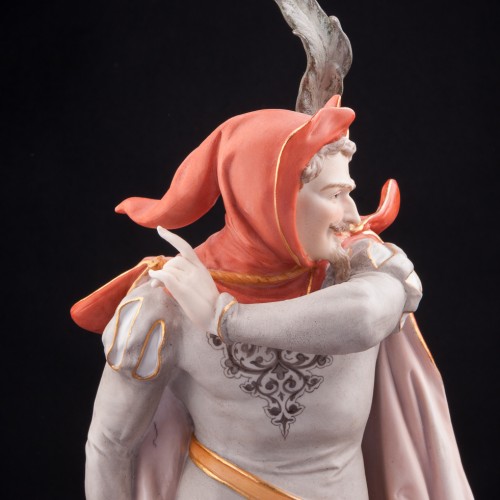 Статуэтка из фарфора Мефистофель, Германия, кон. 19 - нач. 20 вв.