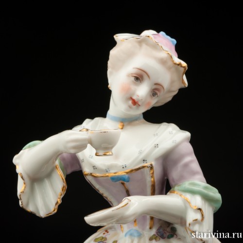 Пара "Выпивоха и горничная", Франция, 19 в