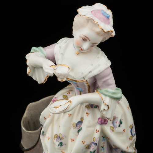 Пара "Выпивоха и горничная", Франция, 19 в