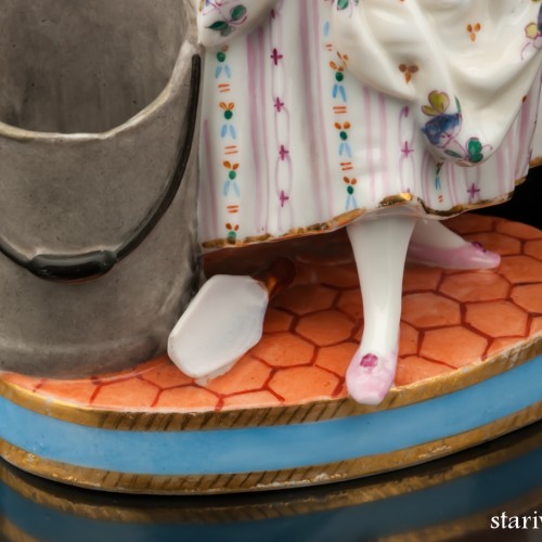 Пара "Выпивоха и горничная", Франция, 19 в