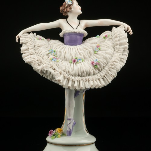 Балерина, кружевная, E. A. Muller, Германия, до 1927 г