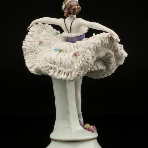 Балерина, кружевная, E. A. Muller, Германия, до 1927 г